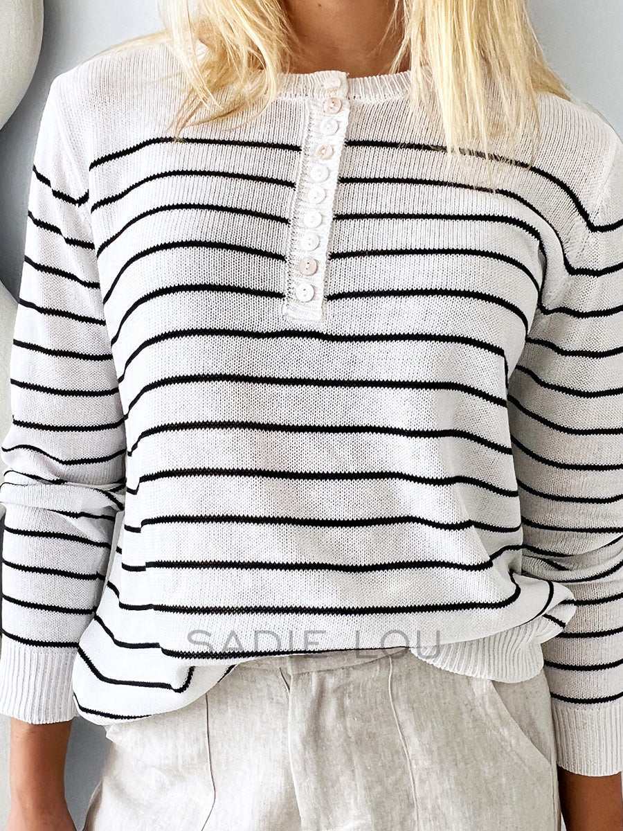 Little Lies / Gia Stripe Knit