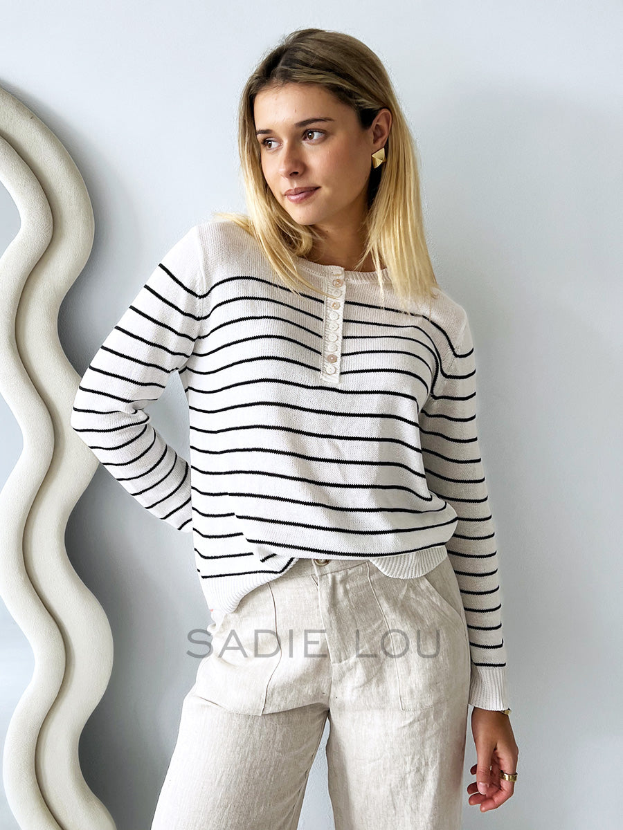Little Lies / Gia Stripe Knit