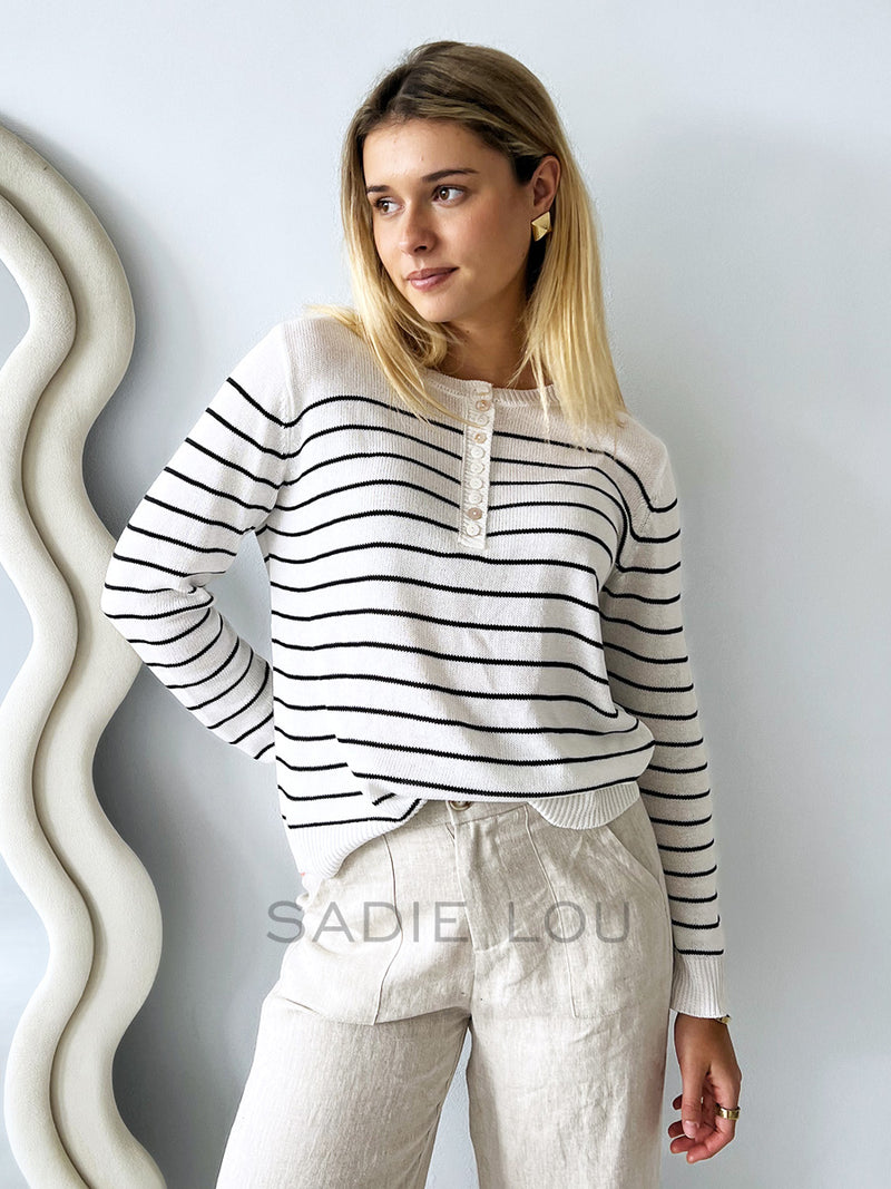 Little Lies / Gia Stripe Knit