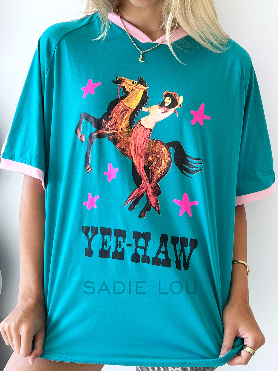 By Frankie / Yeehaw Mermaid Tee