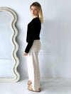 Little lies / Quinn Knitted Top - Black