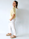 Little Lies / Luxe Linen Pant - White