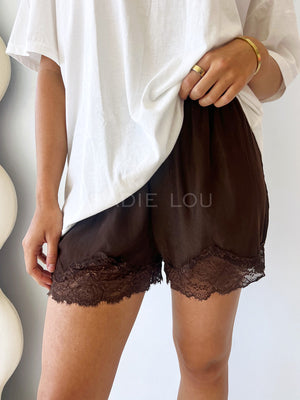 By Frankie / Lacey Short - Chocolate