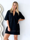 By Frankie / Toby Denim Dress - Black