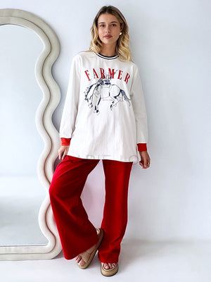Far Mer // Bronc Ringer Long Sleeve