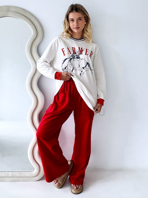 Far Mer // Bronc Ringer Long Sleeve