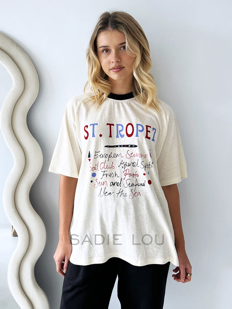 Near The Sea / St Tropez Tee