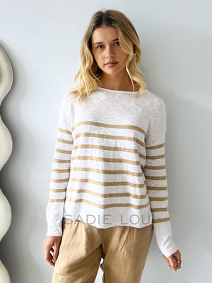 Little lies / Bobbie Top - Tan