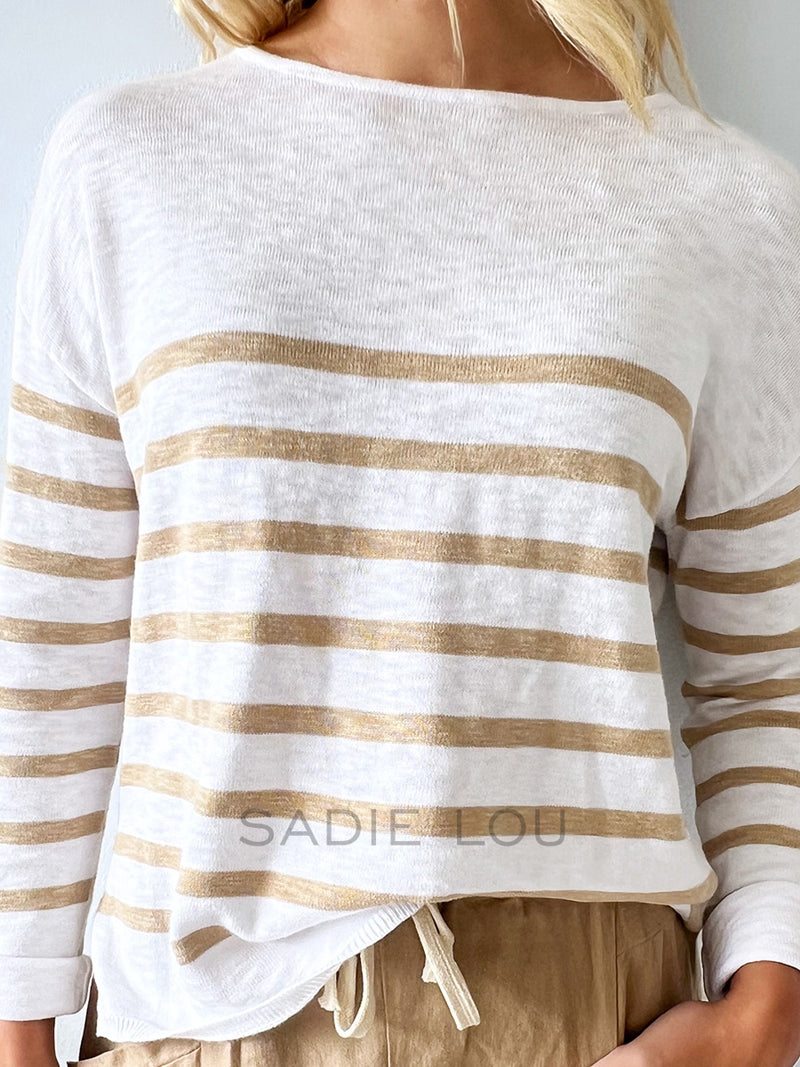 Little lies / Bobbie Top - Tan
