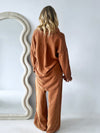 Little lies / Billie Shirt - Rust