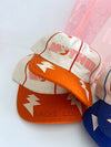 MOTHER Lightning Bolt Cap: Blue