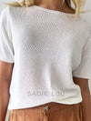Little lies / Summer Tee - White