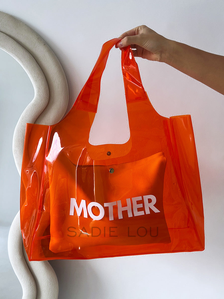 MOTHER JELLY BAG: Tangerine