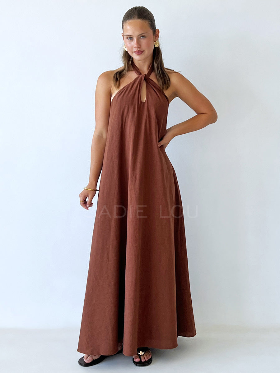 Holiday Maxi - Brown