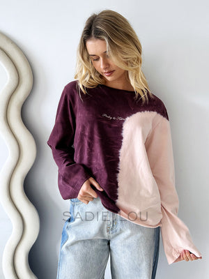 Pinky and Kamal / Tie Dye Long Sleeve