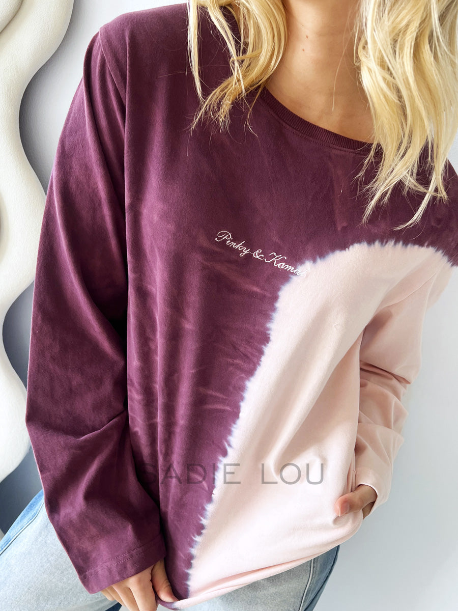 Pinky and Kamal / Tie Dye Long Sleeve