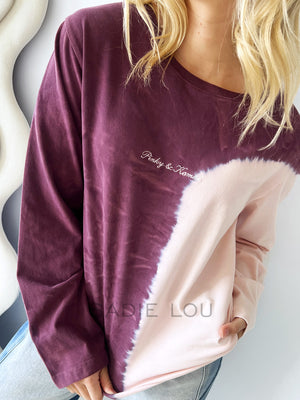 Pinky and Kamal / Tie Dye Long Sleeve