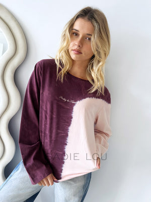 Pinky and Kamal / Tie Dye Long Sleeve