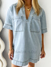 By Frankie / Toby Denim Dress - Light Denim
