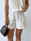 By Frankie / Heidi Short Set - White