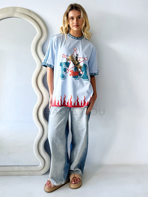 Far Mer // Flamin Rodeo Tee