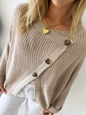 Maisy Knit - Taupe