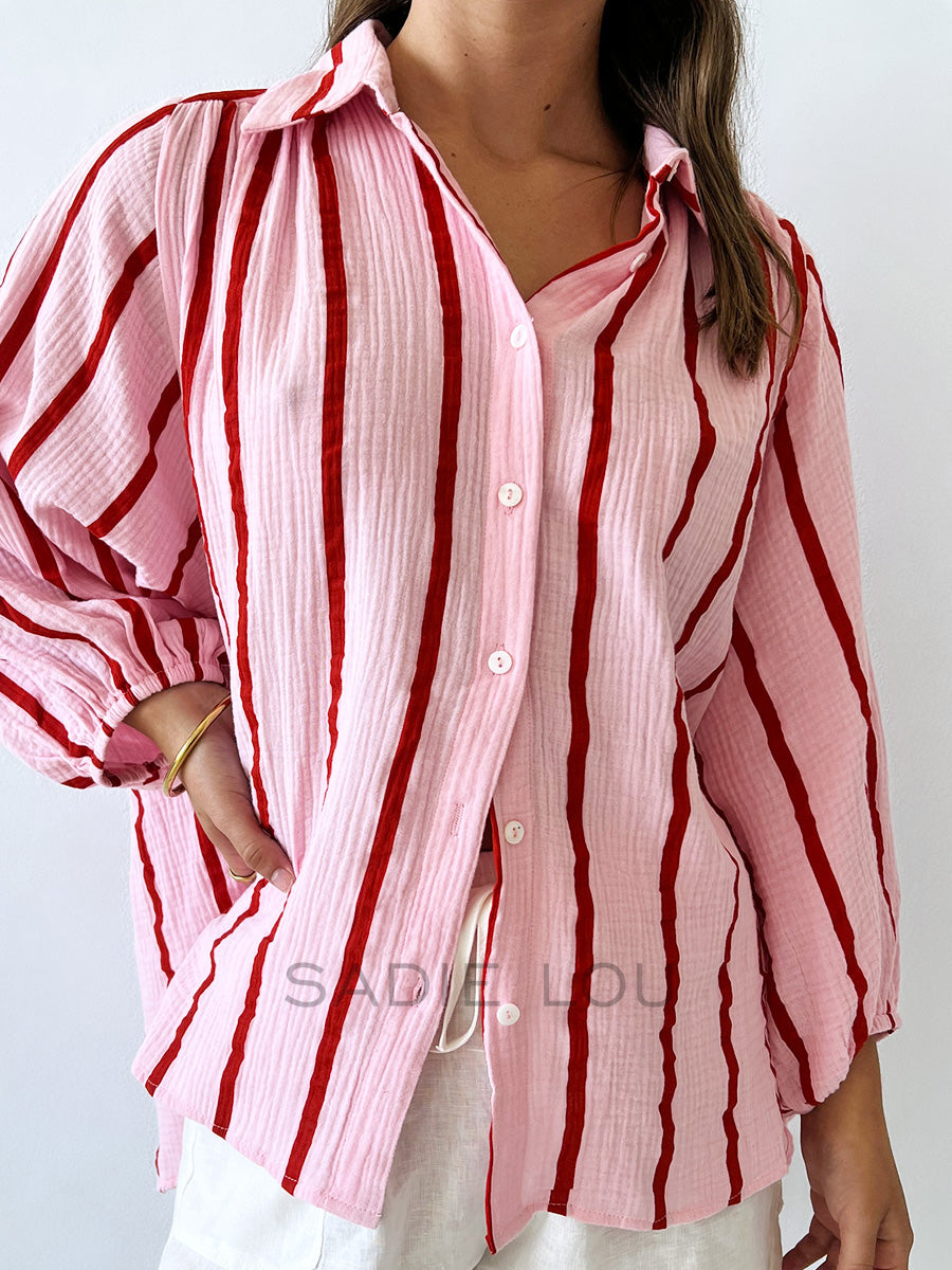 Charlotte Stripe Shirt