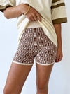 Juan & Me / Iconic Yardage Shorts - Choc