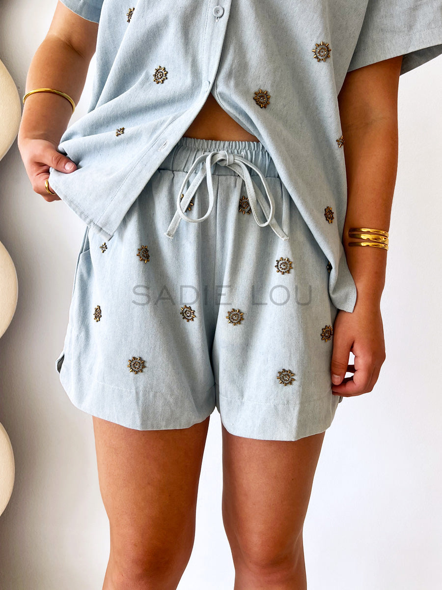 Little Lies / Stargazer Denim Shorts