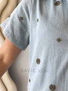 Little Lies / Stargazer Denim Blouse
