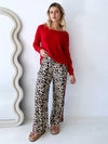 Mina Leopard Racer - Red