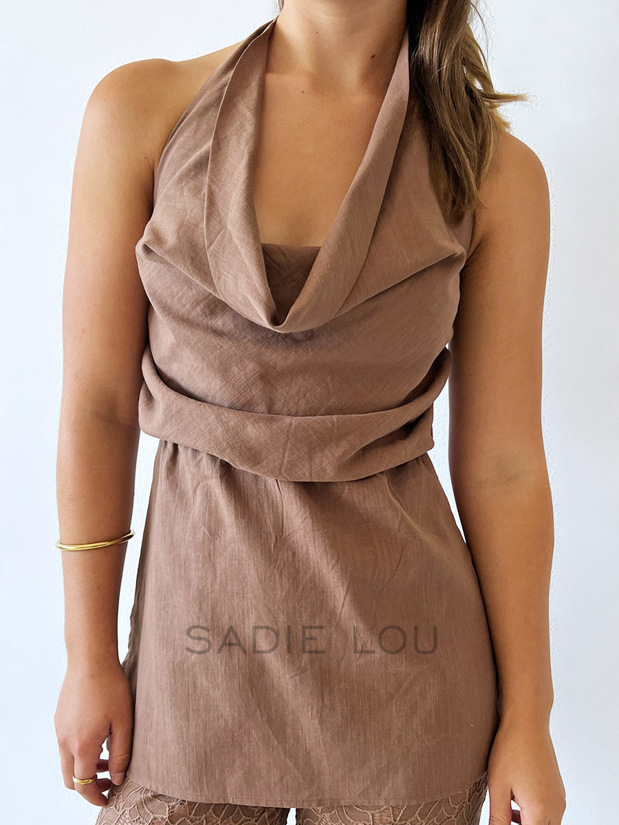 By Frankie / Juno Top - Choc