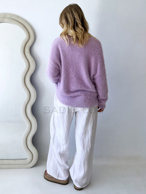 Cartel & Willow / Emmie Knit Sweater - Wisteria