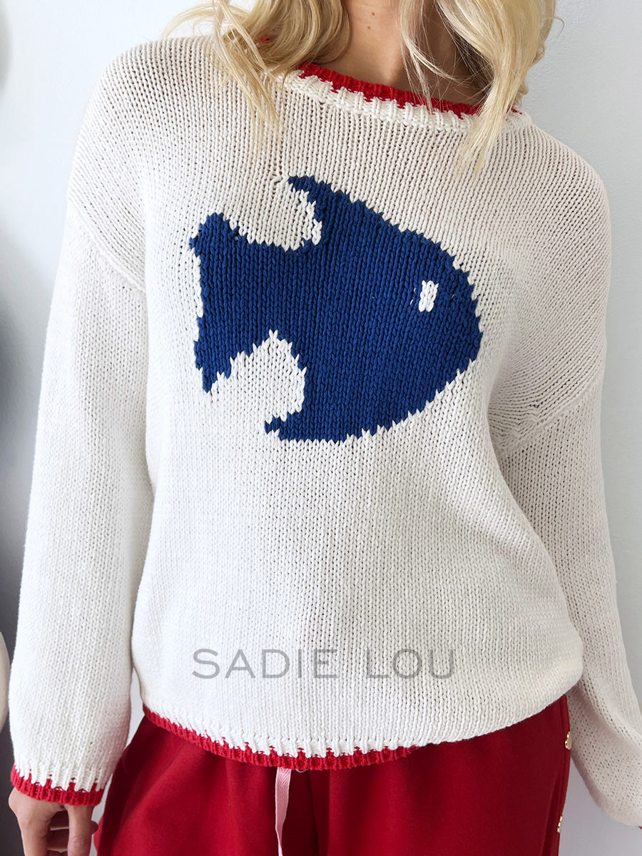 Little Lies / Gone Fishing Sweater