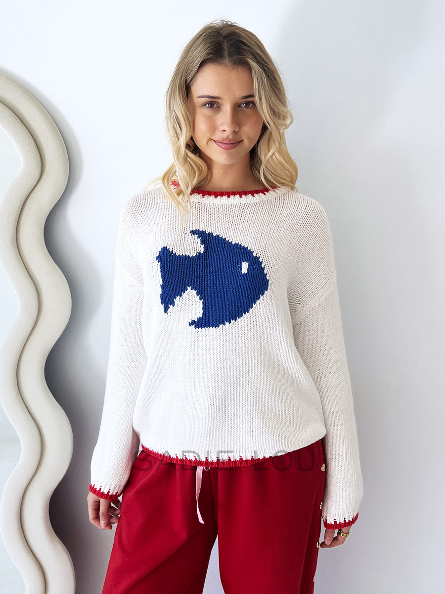 Little Lies / Gone Fishing Sweater