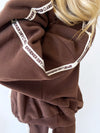 Cracker Day Club / Cloud Racer Sweatpants - Chocolates