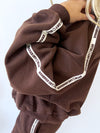 Cracker Day Club / Cloud Racer Sweatpants - Chocolates