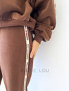 Cracker Day Club / Cloud Racer Sweatpants - Chocolates