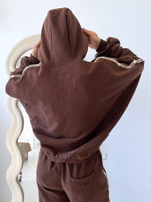 Cracker Day Club / Cloud Racer Sweatpants - Chocolates