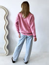 By Frankie / Howdy Cowboy Knit Sweater - Pink