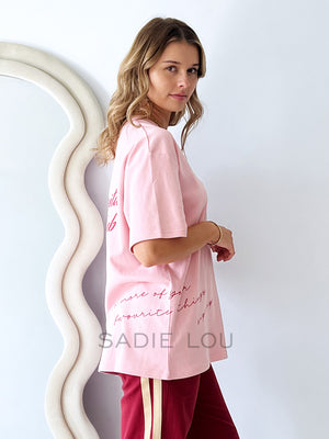 LocaHouse / More your fav Tee pink