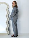 Cartel & Willow // Tamika Shirt - Stripe Denim
