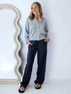 Cartel & Willow // Weston Pant - Steel/Cream