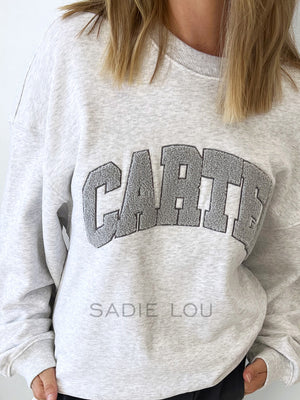 Cartel & Willow / Nina Sweater - Grey Marle