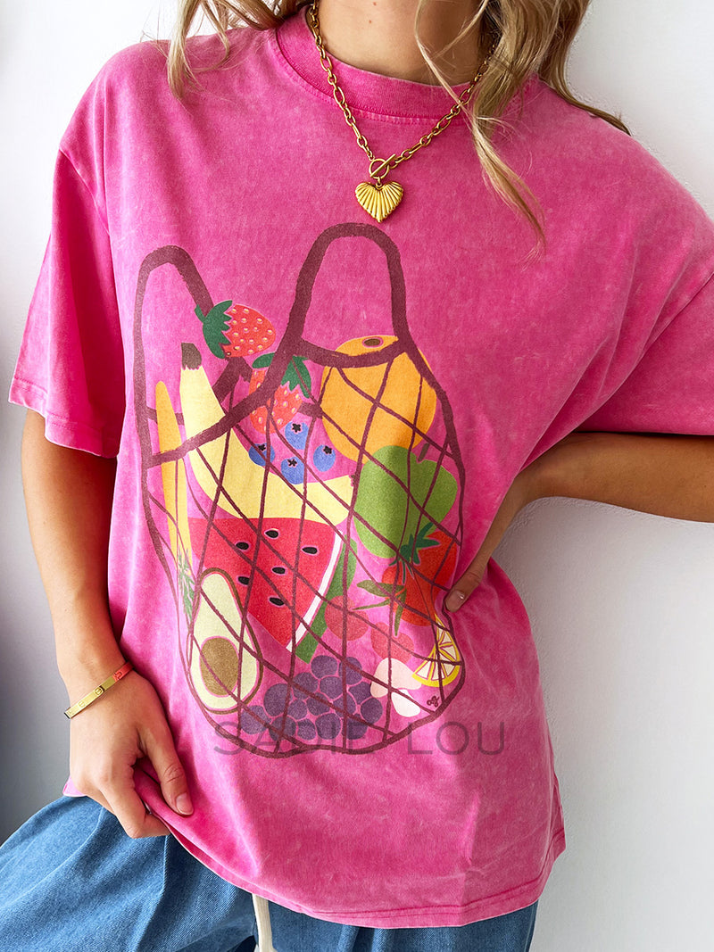 AmyGibbs / Fruit Market tee
