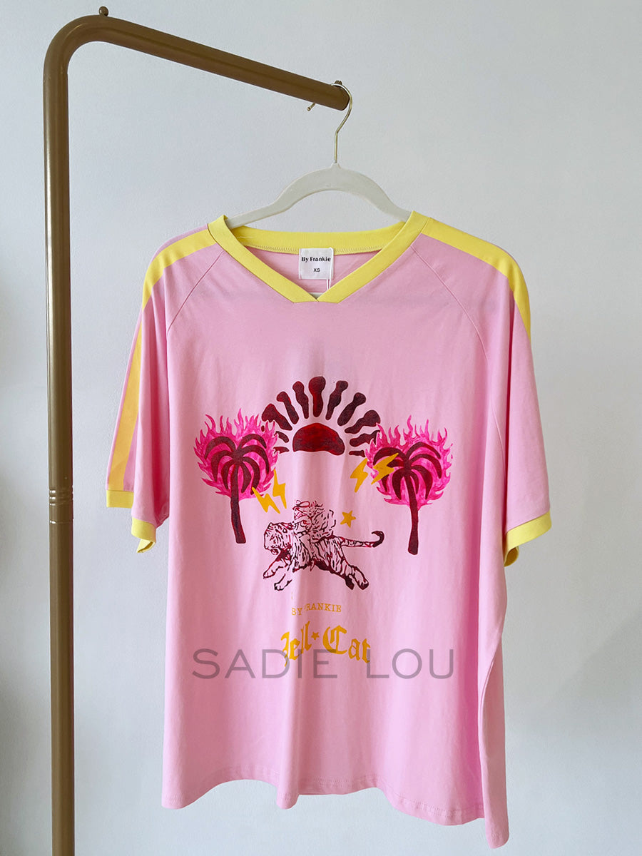 By Frankie / Hell Cat Cowgirl Tee