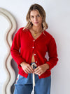 By Frankie / Tilly Cardigan - Red