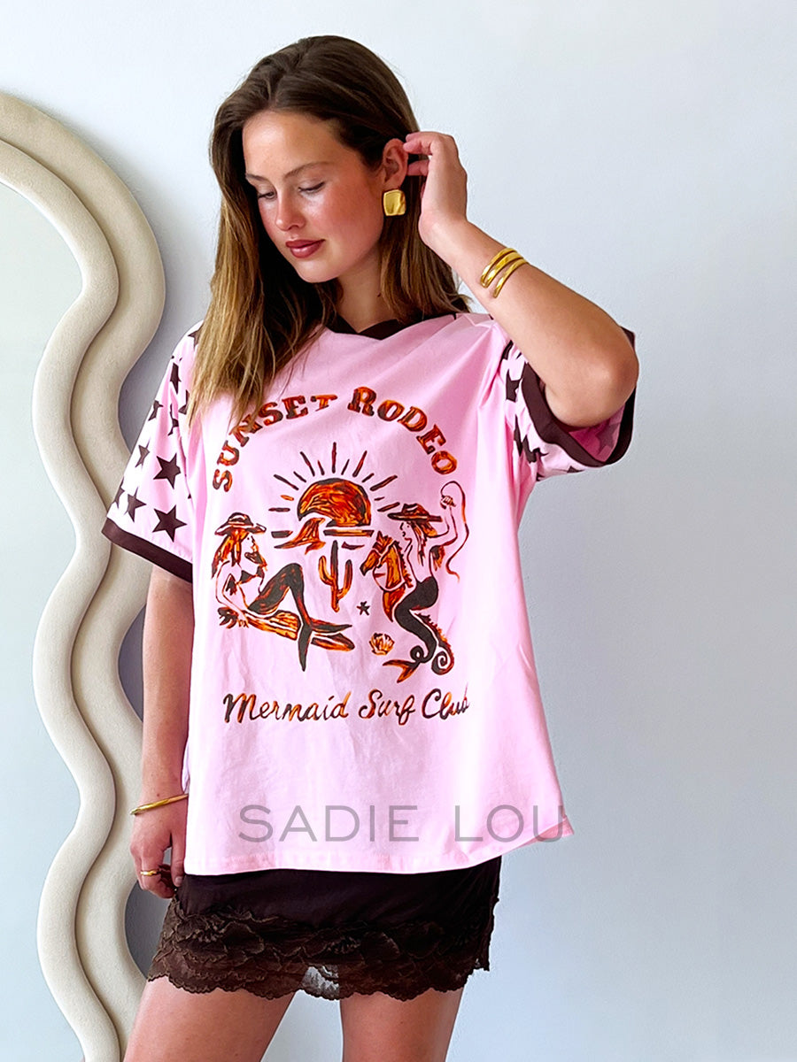 By Frankie / Sunset Mermaid Club Tee