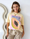 AmyGibbs / Papaya tee