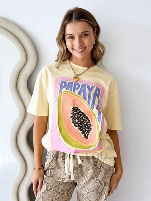 AmyGibbs / Papaya tee